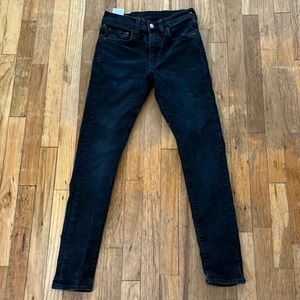 Mens Levi’s premium skinny taper dark wash jeans 29x30